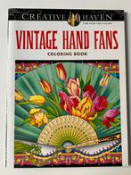 Vintage Hand Fans Kleurboek - Creative Haven, Ophalen of Verzenden, Zo goed als nieuw, Overige typen