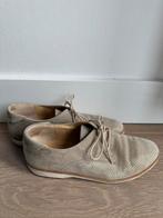 beige/glimmende suède veterschoenen maat 37 PAUL GREEN, Beige, Overige typen, Ophalen of Verzenden, Zo goed als nieuw