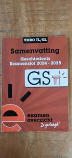 Samenvatting Examenstof Geschiedenis VMBO TL/GL, Ophalen of Verzenden, Nederlands, Overige niveaus, ExamenOverzicht