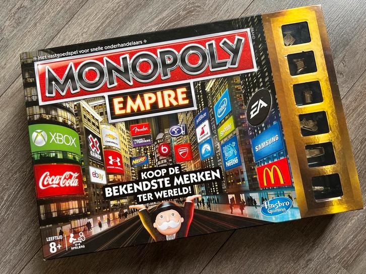 Monopoly Empire Bordspel, Hobby en Vrije tijd, Gezelschapsspellen | Bordspellen, Zo goed als nieuw, Drie of vier spelers, Ophalen of Verzenden