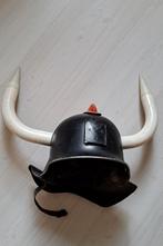 Antieke customized brandweerhelm, Gebruikt, Ophalen of Verzenden