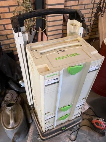 Festool trolly incl systainers beschikbaar voor biedingen