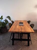 Dining table with chairs, Ophalen, Gebruikt, 50 tot 100 cm, 150 tot 200 cm