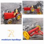 Dinky Toys Giftset 27AK Farm Tractor 300 & Hay Rake 324 1/43, Verzenden, Gebruikt, Tractor of Landbouw, Dinky Toys