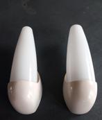 2 Bo Niko wandlampjes BauHaus stijl, Ophalen of Verzenden, Gebruikt, Glas, Mid Century, Bauhaus