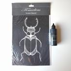 DIY Textiel sjabloon incl. textielverf/ textiel knutselen, Ophalen of Verzenden, Nieuw, Overige applicaties