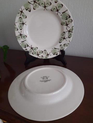 EMMA BRIDGEWATER PLATES BUTTERFLIES beschikbaar voor biedingen