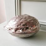Vintage Walnoot Notenkraker Verzilverd Noot zilver Prachtig!, Antiek en Kunst, Ophalen of Verzenden