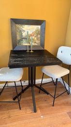 Prachtige hoge tafel, keukenblad/midden hoogte., Huis en Inrichting, Tafels | Eettafels, Ophalen, Teakhout, 200 cm of meer, 50 tot 100 cm