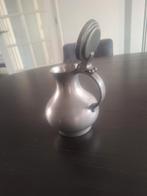 Tinnen kan met deksel, Antiek en Kunst, Ophalen of Verzenden