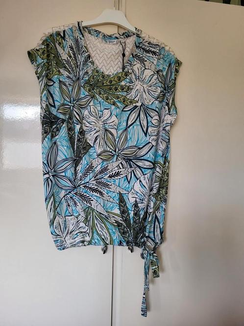 SO SOIRE MOOI SHIRT, Kleding | Dames, T-shirts, Zo goed als nieuw, Maat 46/48 (XL) of groter, Overige kleuren, Zonder mouw, Verzenden