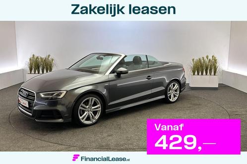 Audi A3 Cabriolet 1.4 TFSI 150pk S tronic CoD Design Pro Lin, Auto's, Audi, Bedrijf, Lease, Financial lease, A3, ABS, Airbags
