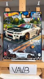 7 lbwk Nissan skyline r34 gtr Hot Wheels Hotwheels VAVB new, Ophalen of Verzenden, Nieuw, Auto
