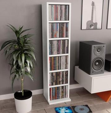 CD kastje wit 21bx20dx88h beschikbaar voor biedingen