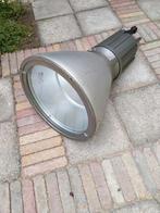 Zware, grote industriële lamp, bouwlamp, theater/zaal lamp, Antiek en Kunst, Ophalen of Verzenden