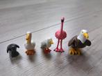 Playmobil set vogels flamingo pelikaan arend meeuw raaf, Ophalen of Verzenden, Zo goed als nieuw