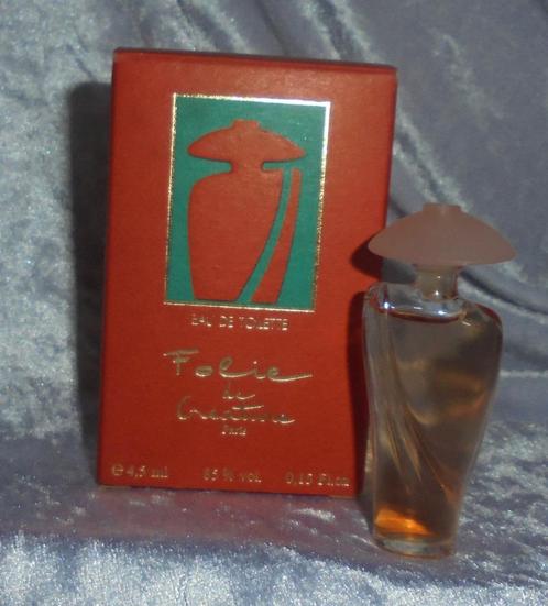 Volle parfum mini - Gilles creature folies + Doosje, Verzamelen, Parfumverzamelingen, Zo goed als nieuw, Miniatuur, Gevuld, Ophalen of Verzenden