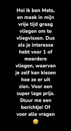Vliegen voor het vliegvissen, Watersport en Boten, Hengelsport | Vliegvissen, Ophalen, Nieuw, Overige typen