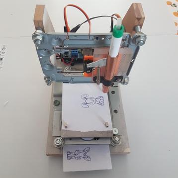 Mini Plotter - Arduino. Bouw project. beschikbaar voor biedingen