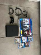 Ps4, Spelcomputers en Games, Met games, Verzenden, Zwart, Zo goed als nieuw