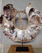 Unieke Capiz schelpen krans fair trade op standaard., Huis en Inrichting, Woonaccessoires | Kransen, Ophalen, Nieuw