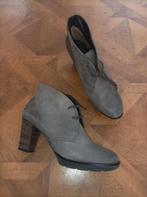 Paul Green leren enkellaarsjes bruin met hak maat 5 (38), Bruin, Lage of Enkellaarzen, Ophalen of Verzenden, Zo goed als nieuw