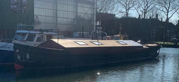 Beurtschip, luxe motor, woonschip, ex werkschip, woonboot beschikbaar voor biedingen