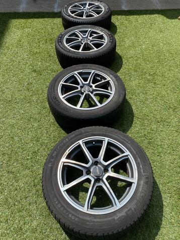 Winterbanden Michelin Alpin5 205/55 R16 op Fox Sportvelgen beschikbaar voor biedingen