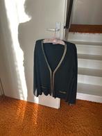 Damesvest  maat M van marina Rinaldi zwart met goud, Ophalen of Verzenden, Zo goed als nieuw, Maat 38/40 (M), Zwart