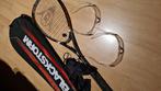 Dunlop Blackstorm Squash Racket + Accessoires, Sport en Fitness, Squash, Ophalen of Verzenden, Zo goed als nieuw, Racket, Met hoes