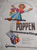 Internationale poppen tentoonstelling, Ophalen of Verzenden, Zo goed als nieuw, Deurposter of groter, Rechthoekig Staand