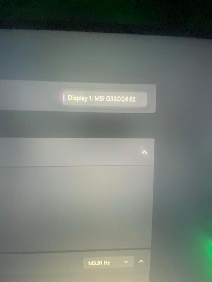 MSI G32CQ4 E2 31,5 inch 144Hz Monitor, Audio, Tv en Foto, Dvd-spelers, Gebruikt, Overige merken, Ophalen of Verzenden