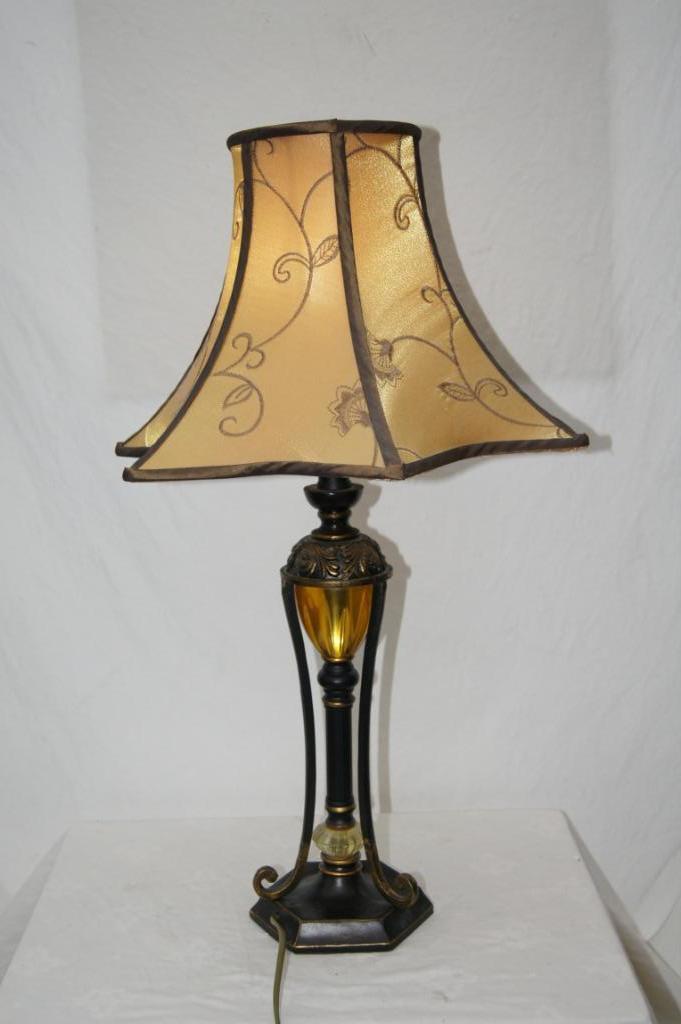 Staande tafel Lamp, Antiek en Kunst, Antiek | Lampen, Verzenden