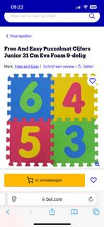 Foam mat cijfer, Ophalen, Gebruikt