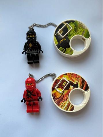 Lego ninjago kai en cole sleutelhangers met geluid beschikbaar voor biedingen