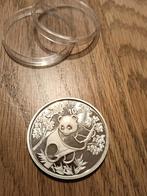 10 Yuan Zilveren Beleggingsmunt - Panda, Ophalen of Verzenden, Oost-Azië, Losse munt, Zilver