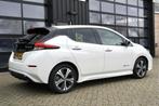 Nissan Leaf Tekna 40 kWh | NL-Auto | 360 Camera | Leder | Bo, Gebruikt, Zwart, Wit, 363 min