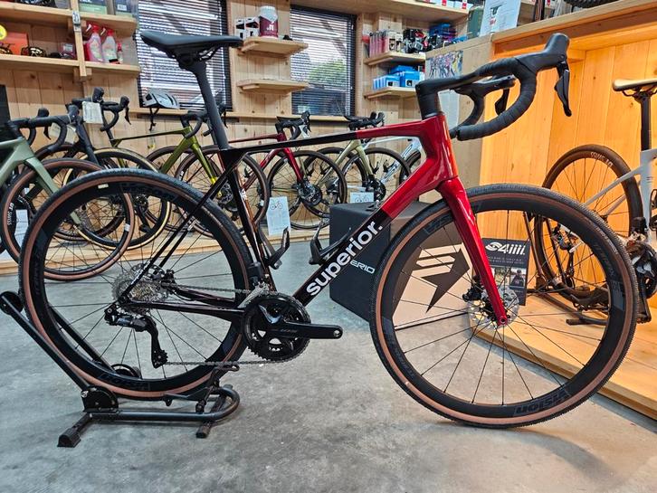 Superior 9.5 GF Carbon maat L 105 Di2   Race/Gravel - Nieuw!, Fietsen en Brommers, Fietsen | Racefietsen, Zo goed als nieuw, Heren