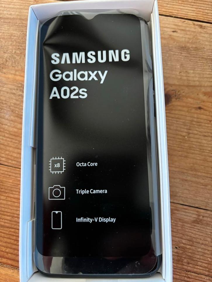 Samsung Galaxy A02s - als nieuw, Telecommunicatie, Mobiele telefoons | Samsung, Nieuw, Galaxy A, 32 GB, Zonder abonnement, Zonder simlock