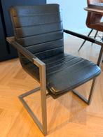 Eetkamer stoelen 4 stuks, Huis en Inrichting, Stoelen, Ophalen, Gebruikt, Zwart, Vier