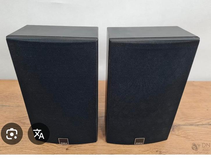 Dali luidsprekers., Audio, Tv en Foto, Luidsprekers, Zo goed als nieuw, Front, Rear of Stereo speakers, 60 tot 120 watt, Overige merken