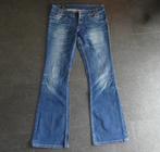 Lee jeans Leola blauw stretch dames broek maat 32 / 33, Blauw, Ophalen of Verzenden, W30 - W32 (confectie 38/40), Lee
