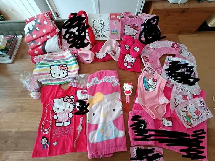 Hello Kitty Pakket - Veel Items! Ook los te koop, Kinderen en Baby's, Kinderspulletjes, Gebruikt, Ophalen of Verzenden