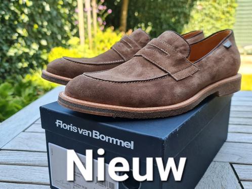 **NIEUW ** Floris van Bommel heren schoenen (maat 8 / 42), Kleding | Heren, Schoenen, Nieuw, Loafers, Bruin, Ophalen of Verzenden