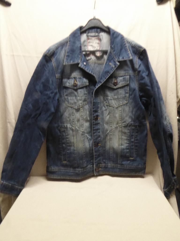 Spijkerjas | Angelo Litrico - Crafted Goods | mt L | nieuw, Kleding | Heren, Spijkerbroeken en Jeans, Blauw, Angelo Litrico, Overige jeansmaten