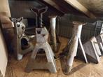 Asssteunen 4 x, Auto diversen, Krikken, Ophalen, Mechanisch, Garagekrik