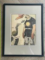 1901 - De voetballer / kunstenaar Gose / Vintage - Retro, Antiek en Kunst, Ophalen of Verzenden