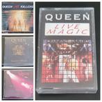 Queen, cassettebandje en 3 cd's. Zie beschrijving., Ophalen of Verzenden, Zo goed als nieuw, 1 bandje, Origineel