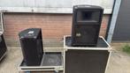 Partij speakers megntafels lichten audio flight cases, Ophalen of Verzenden
