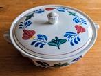 Dekschaal Boerenbont., Huis en Inrichting, Keuken | Servies, Ophalen of Verzenden, Aardewerk, Boerenbont, Schaal of Schalen